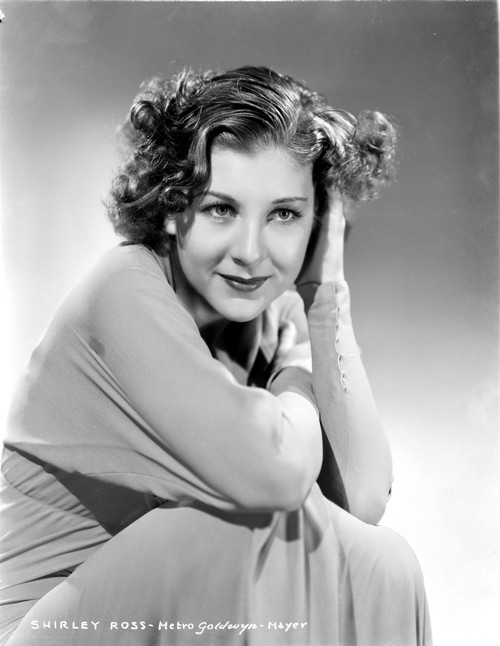 Shirley Ross Posed in Dress Photo Print - Item # VARCEL703930