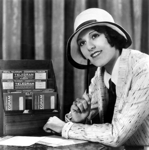 Lillian Roth wearing a Coat with Hat Portrait in Classic Photo Print - Item # VARCEL703957