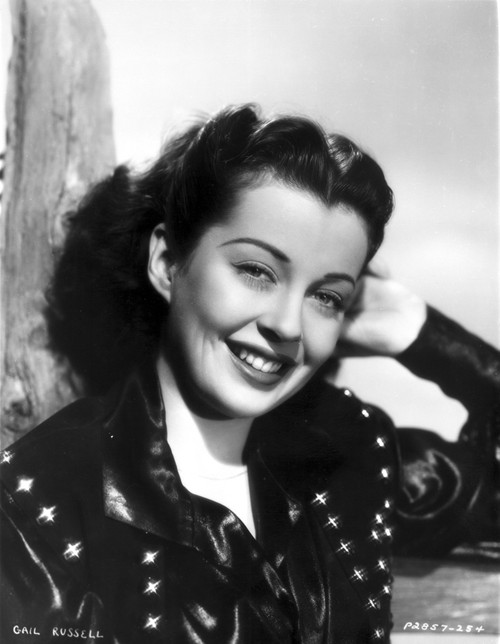 Gail Russell smiling in Portrait Photo Print - Item # VARCEL703993