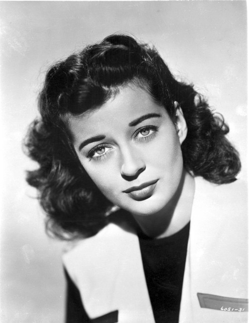 Gail Russell Posed in White Collar Photo Print - Item # VARCEL704027