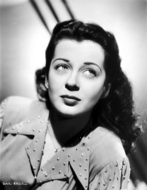 Gail Russell Posed in Dress with White Background Photo Print - Item # VARCEL704039