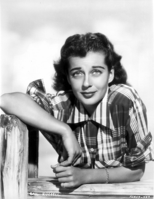 Gail Russell Posed in Checkered Shirt Photo Print - Item # VARCEL704017