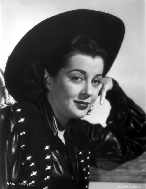 Gail Russell Leaning on Hand Photo Print - Item # VARCEL704051