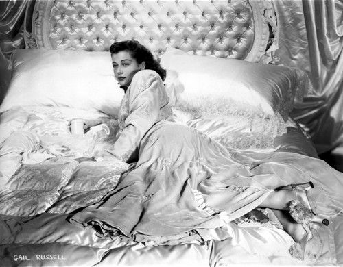 Gail Russell Reclining in Classic Photo Print - Item # VARCEL704052