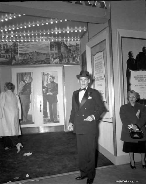 Martha Scott standing in Black and White Photo Print - Item # VARCEL704223