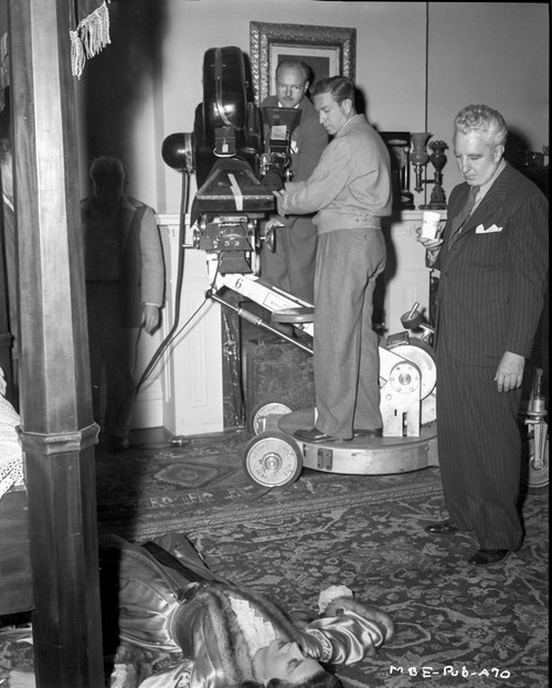 Behind the scenes of Mourning Becomes Electra Photo Print - Item # VARCEL704245