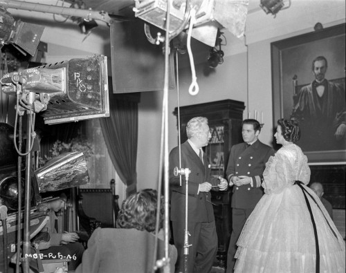 Behind the scenes of Mourning Becomes Electra Photo Print - Item # VARCEL704270