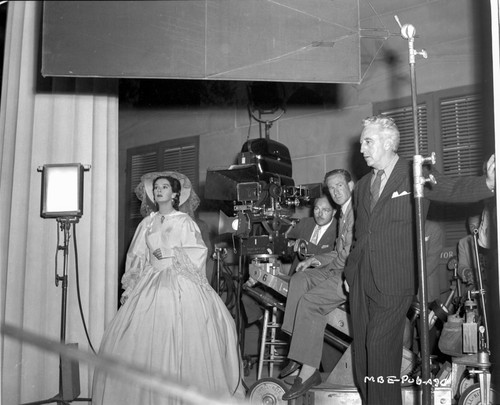 Behind the scenes of Mourning Becomes Electra Photo Print - Item # VARCEL704299