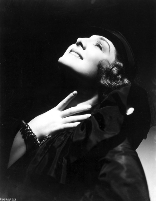Norma Shearer Looking Up in Classic with Bracelet Photo Print - Item # VARCEL704329
