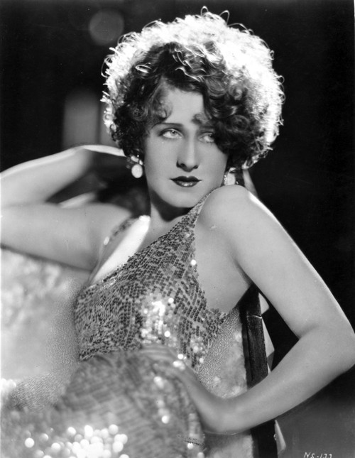 Norma Shearer Reclining in Shimmering Tank Top Dress Photo Print - Item # VARCEL704331