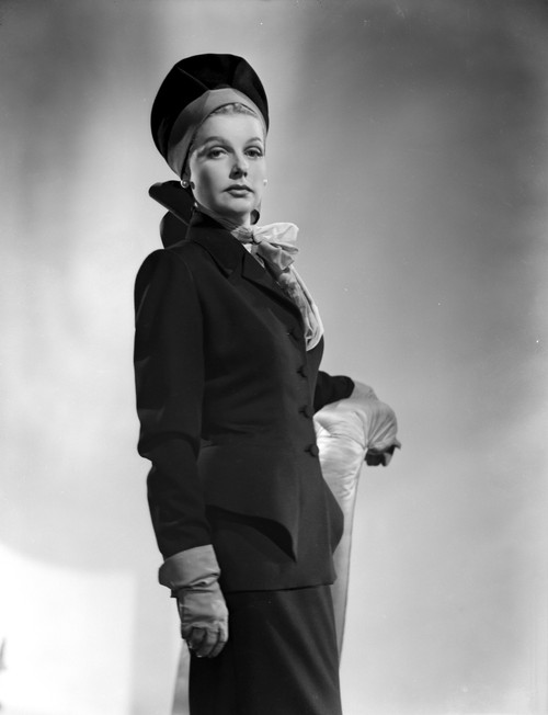 Ann Sheridan wearing a Black Coat Photo Print - Item # VARCEL704389