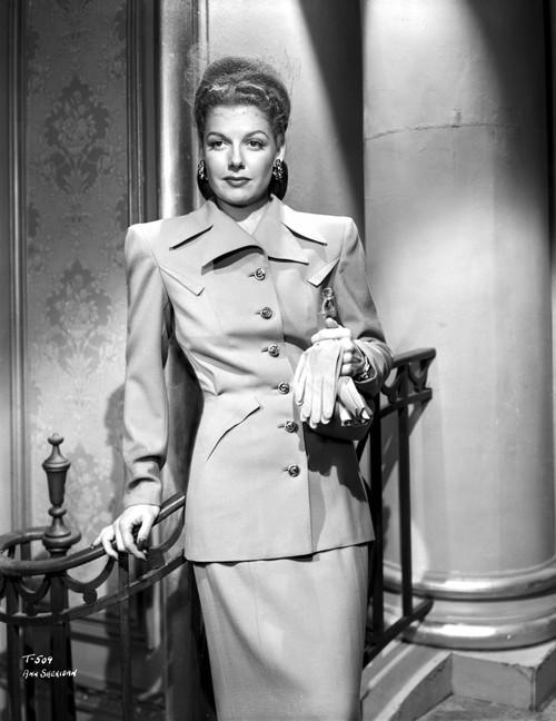 Ann Sheridan Leaning on the Chair Photo Print - Item # VARCEL704393