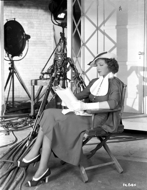 Ann Sheridan Reading a Script Photo Print - Item # VARCEL704407