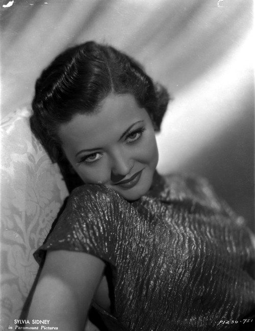Sylvia Sidney wearing a Shining Blouse Photo Print - Item # VARCEL704481