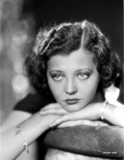 Sylvia Sidney Face Leaning on Hand Photo Print - Item # VARCEL704454