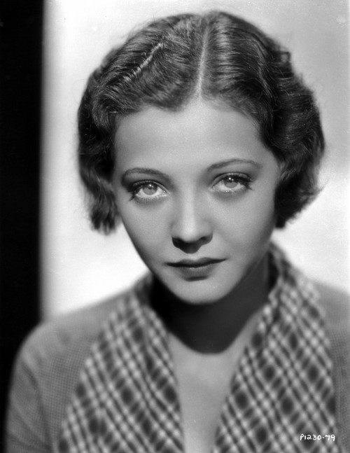 Sylvia Sidney wearing a Printed Collar Blouse Photo Print - Item # VARCEL704511
