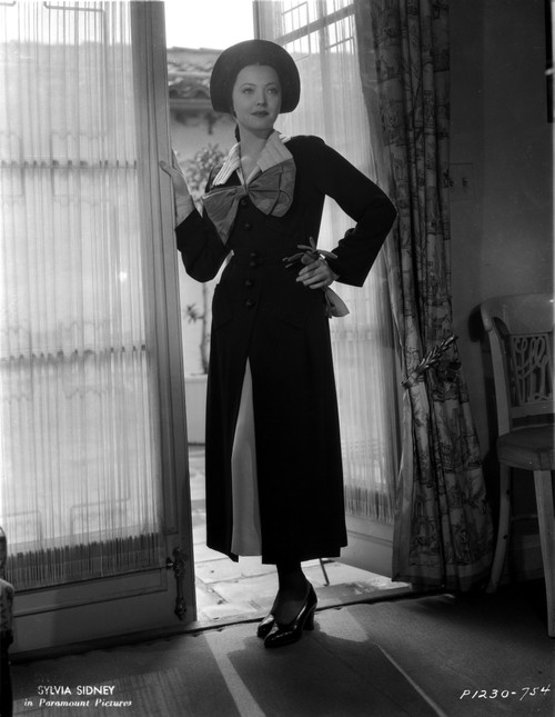 Sylvia Sidney Posed in Classic Photo Print
