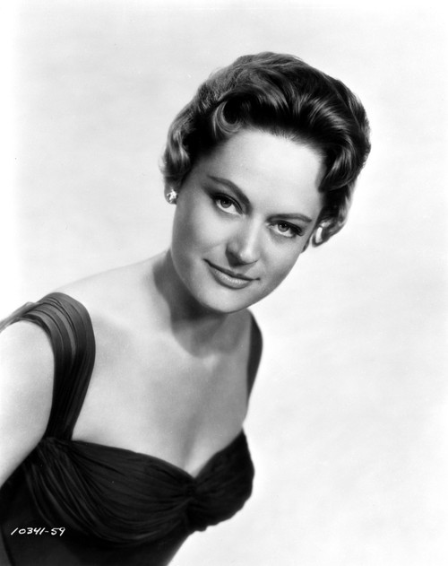 Alexis Smith Looking at the Camera wearing a Black Dress Photo Print - Item # VARCEL704748