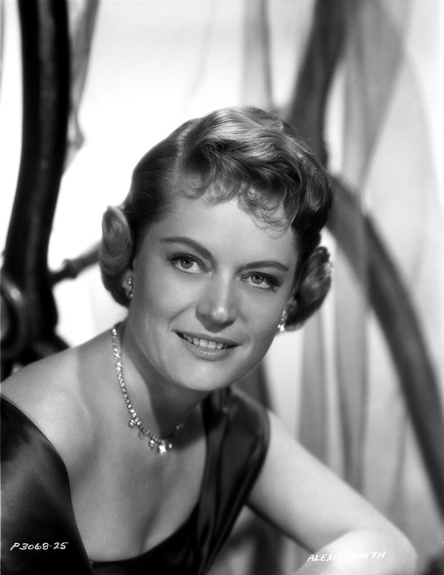 Alexis Smith Looking at the Camera wearing a Necklace Photo Print - Item # VARCEL704783