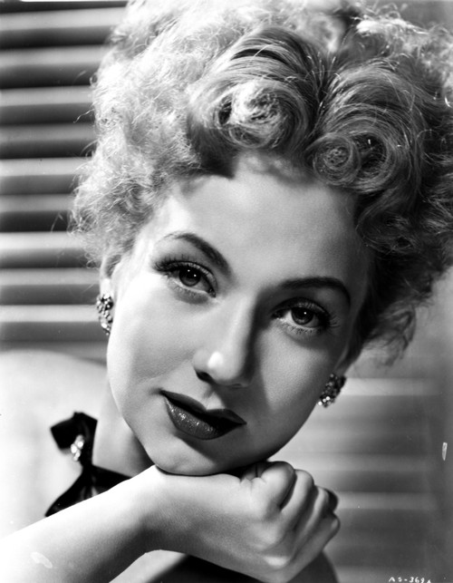 Ann Sothern Showing a Small Smile Photo Print - Item # VARCEL704832