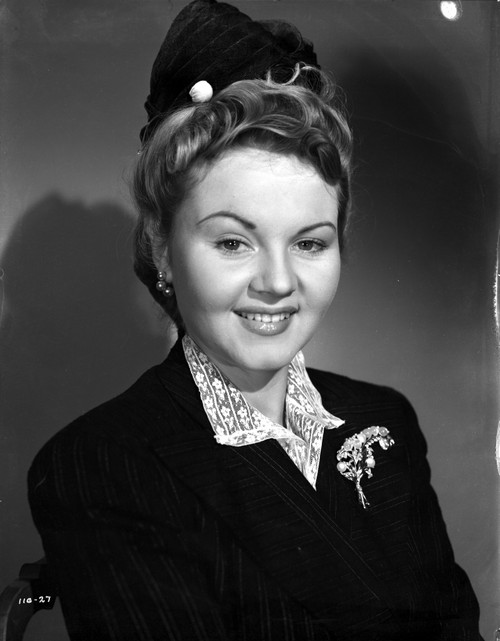 June Storey in Black Formal Outfit Portrait Photo Print - Item # VARCEL704878