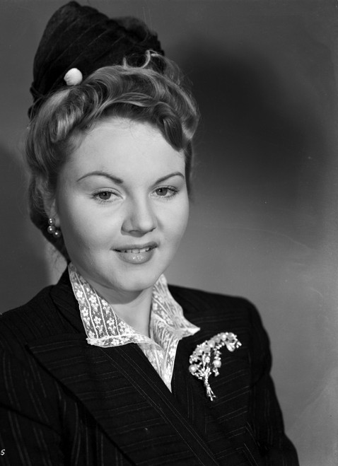 June Storey Portrait in Classic Photo Print - Item # VARCEL704882