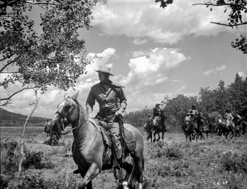 A scene from Cattle Queen of Montana Photo Print - Item # VARCEL704893