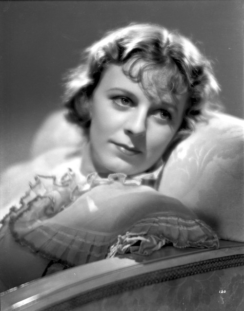 Margaret Sullivan Looking Away in Classic Blouse with Short Hairstyle Photo Print - Item # VARCEL704932