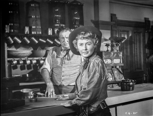 A scene from Cattle Queen of Montana Photo Print - Item # VARCEL704905