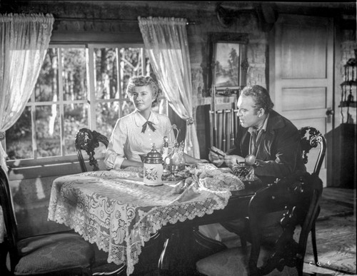 A scene from Cattle Queen of Montana Photo Print - Item # VARCEL704917
