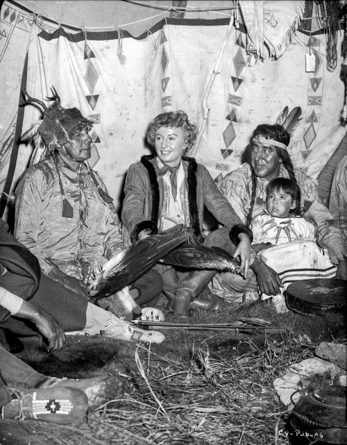 A Scene From Cattle Queen Of Montana Photo Print - Item # VARCEL704925
