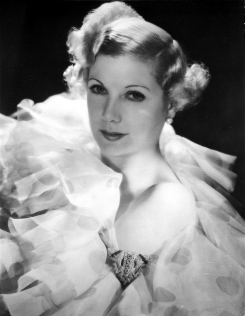 Lilyan Tashman posed in White Gown with Black Background Photo Print - Item # VARCEL705010