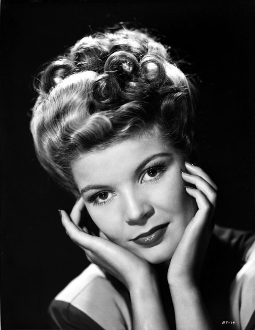 Helen Talbot Hands on Face Pose Photo Print - Item # VARCEL704982