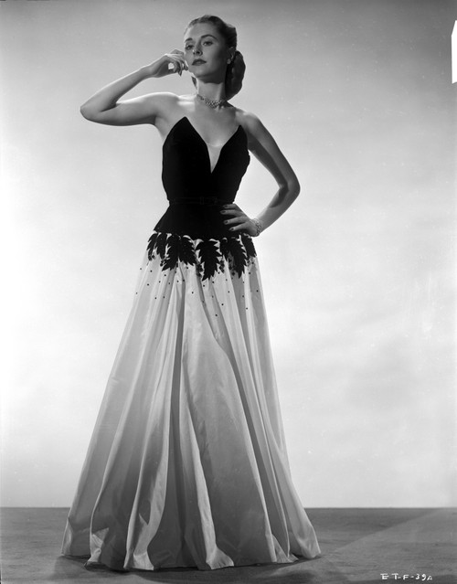 Eleanor Todd Posed in Gown Photo Print - Item # VARCEL705104