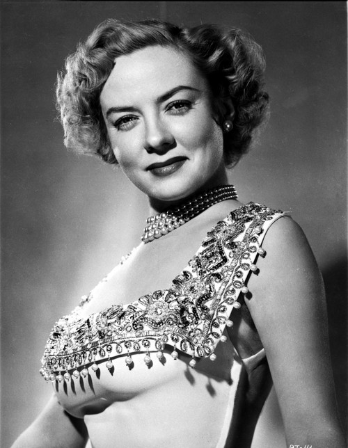 Portrait of Audrey Totter posed in Elegant Dress Photo Print - Item # VARCEL705155