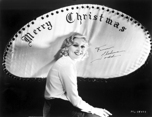 Thelma Todd Seated in Classic Photo Print - Item # VARCEL705127