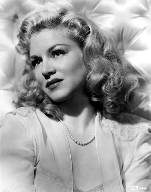 Claire Trevor in White with White Background Photo Print - Item # VARCEL705249