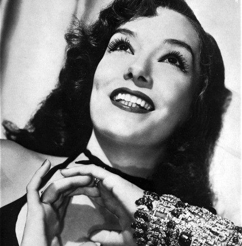 A portrait of Lupe Velez lying down Photo Print - Item # VARCEL705328