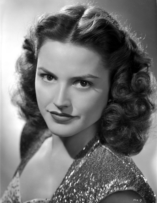 Mary Ware Portrait in Dotted Dress in Black and White Photo Print - Item # VARCEL705405