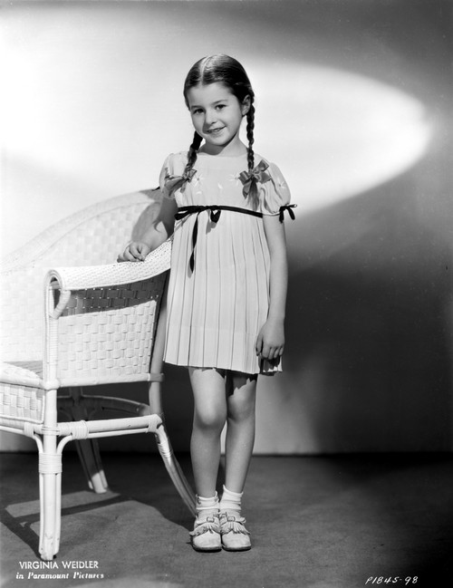Virginia Weidler Leaning on Arm Chair Photo Print - Item # VARCEL705442