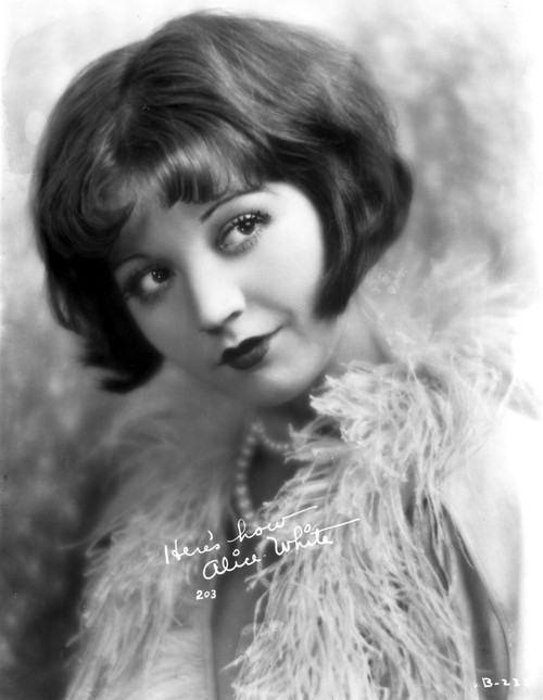 A signed portrait of Alice White Photo Print - Item # VARCEL705450