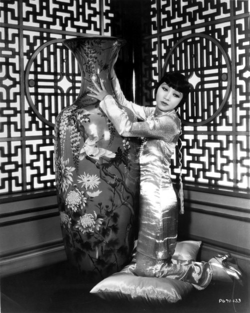 Anna Wong Kneeling in Classic Photo Print - Item # VARCEL705704