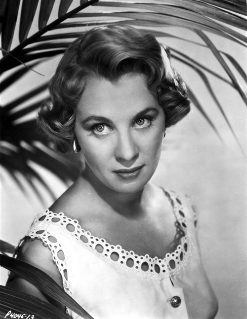 Mai Zetterling Posed in White Dress Photo Print - Item # VARCEL705928