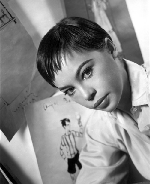 Leslie Caron posed in Classic Close Up Portrait Photo Print - Item # VARCEL706068