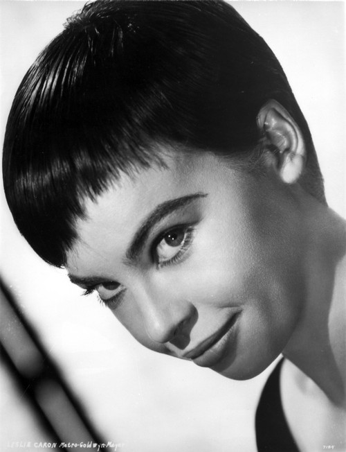Leslie Caron Portrait smiling in Classic Photo Print - Item # VARCEL706070
