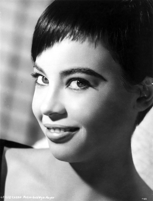 Leslie Caron Portrait in Close Up Photo Print - Item # VARCEL706066