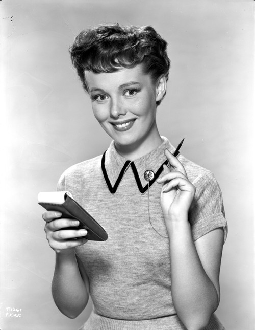 Peggy Lee smiling in Black Tights Portrait Photo Print - Item # VARCEL706163