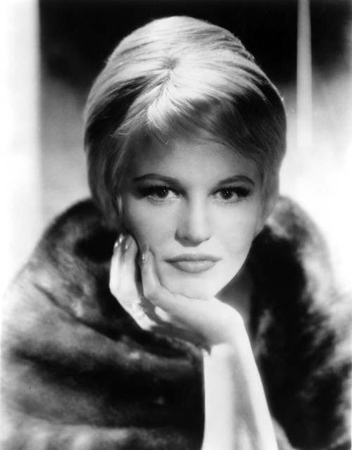 Peggy Lee Head Leaning on Hand with Fur Scarf Close Up Portrait Photo Print - Item # VARCEL706175