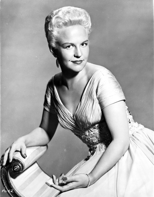Peggy Lee Posed wearing Elegant Gown Portrait Photo Print - Item # VARCEL706167