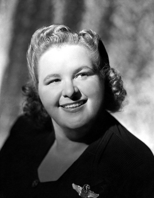 Kate Smith Curly Hairdo Close Up Portrait Photo Print - Item # VARCEL706215
